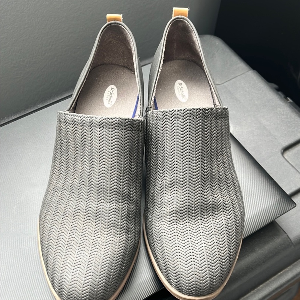 Black Slip-On Men's Shoes